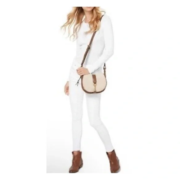 Michael Kors Jamie crossbody saddle bag NWT - Picture 4 of 10